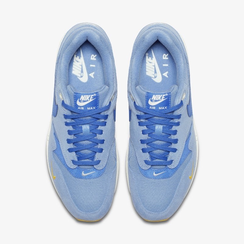 Nike Air Max 1 Premium Mini Swoosh Mountain Blue 875844 404